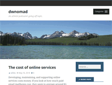 Tablet Screenshot of dwnomad.com
